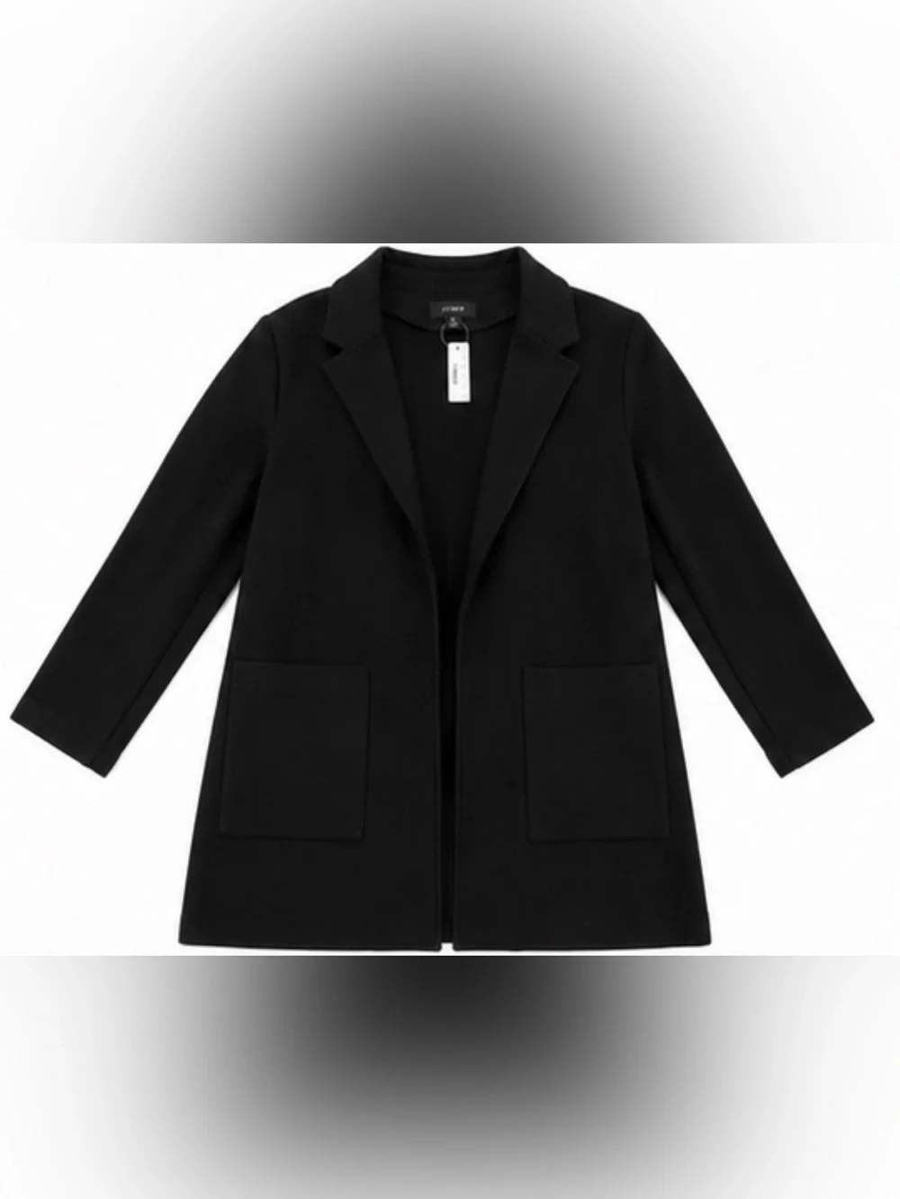 J. Crew Women's Black Tailored Blazer Coat